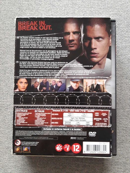 DVD "Prison Break" série 1
