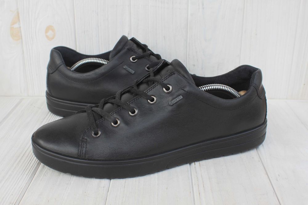Кеди Ecco Gore-tex шкіра Данія 41р кросівки туфлі кеды