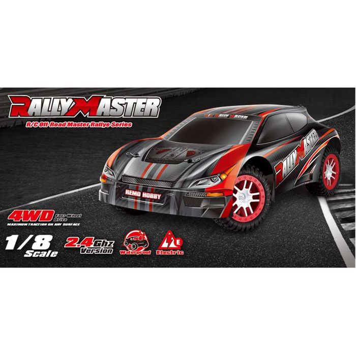 Remo Hobby RALLY MASTER 8085 1/8 RTR 4WD Радіокерована машинка Оригіна