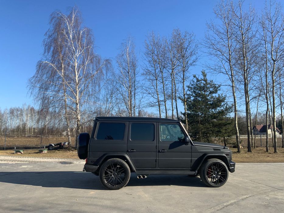 Auto do ślubu Mercedes g63 amg