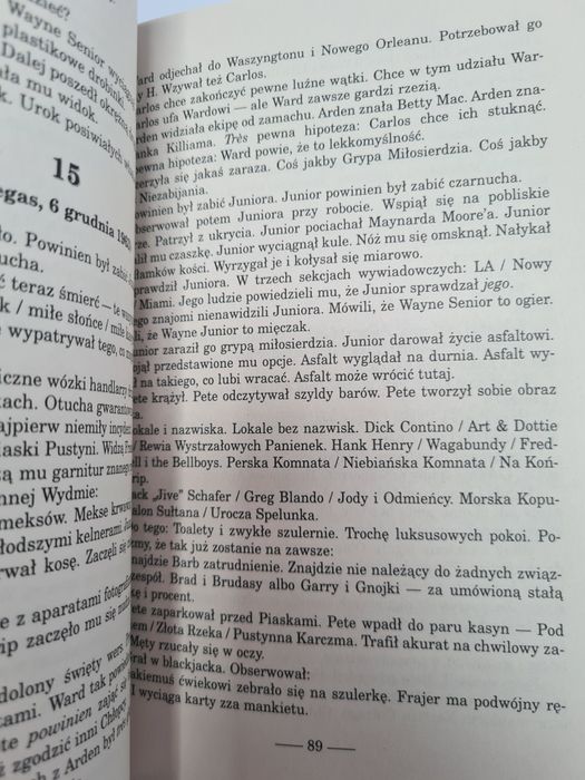 "Sześć tysięcy gotówką" - James Ellroy. Książka