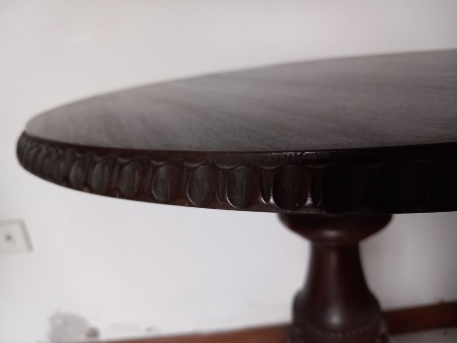 Mesa apoio redonda