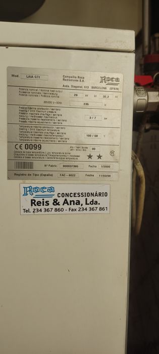 Caldeira de Aquecimento e AQS a gasóleo