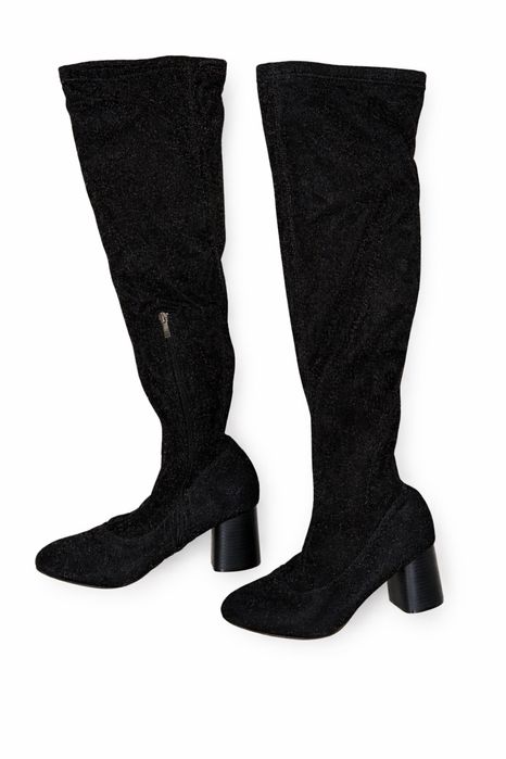 Lilley błyszczące kozaki ze skarpetą nowe rozmiar  39