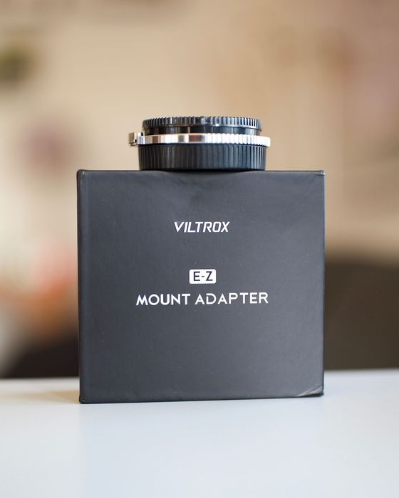 Adaptador Viltrox E-Z Mount Adapter (Como Novo + Na Garantia)
