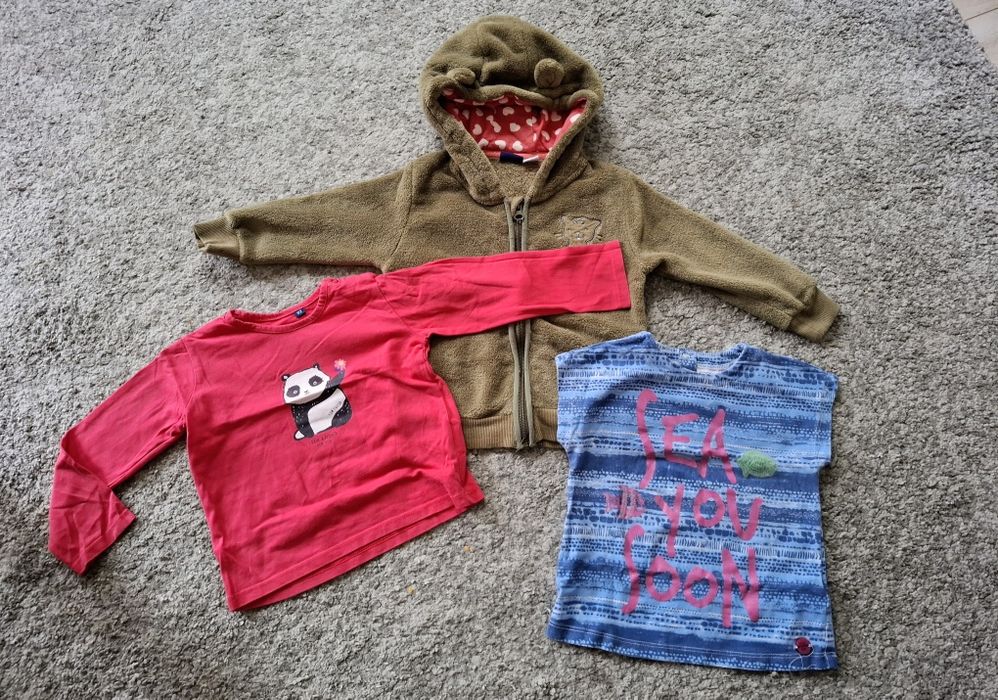 Zestaw dla dziewczynki r.92