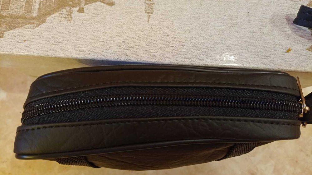 Saszetka męska ekoskóra