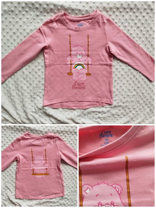 Zestaw 7szt. bluzy swetry sukienka bluzka 98 / 104
