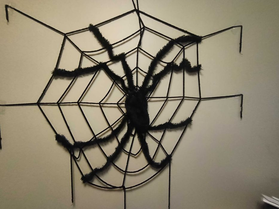 Teia de aranha 1,30x1,30cm