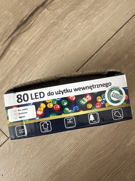 światełka kolorowe LED