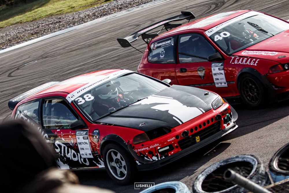 Трековий Honda Civic EG, кільцевий, тайматак, гірська гонка