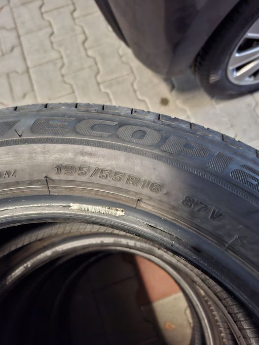 Prawie nowy komplet opon. Opony letnie Bridgestone Ecopia Ep150