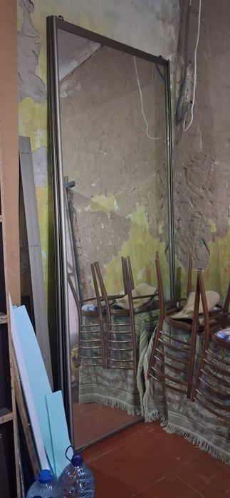 Зеркальные двери для шкафа купе