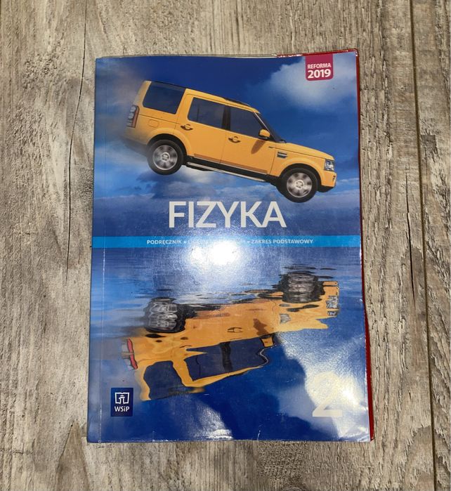 Podręcznik liceum/technikum Fizyka zakres podstawowy klasa 2 WSiP