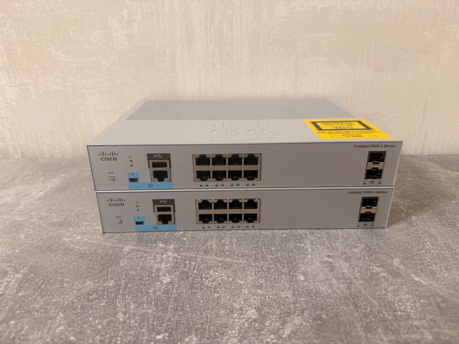 Комутатор Cisco Catalyst WS-C2960L-8TS-LL  гот/безгот розрахунок