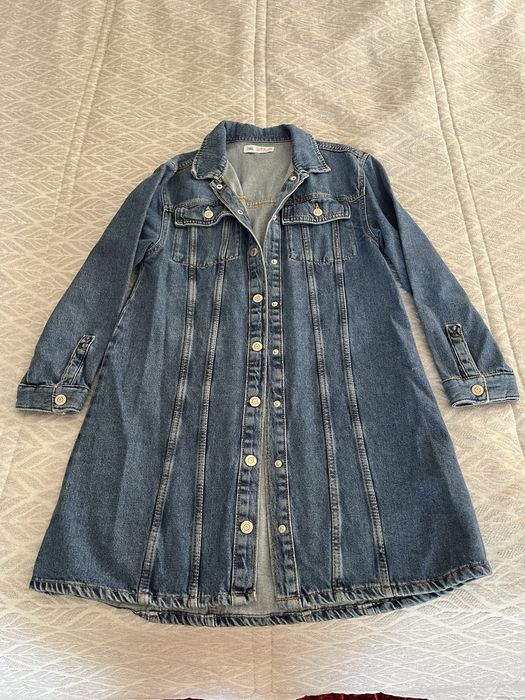 Casaco de ganga menina