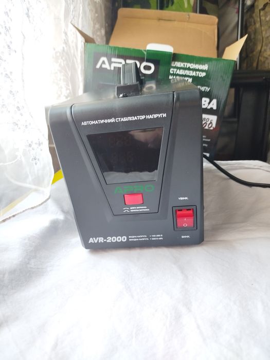 Стабілізатор напруги релейний APRO AVR-2000