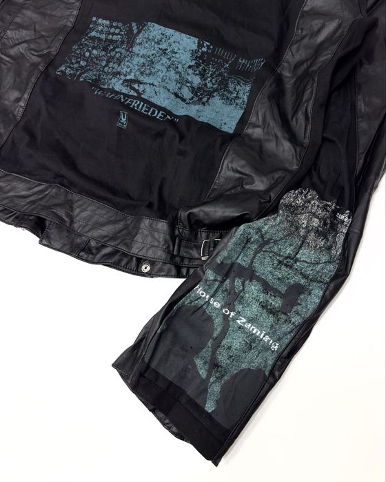 Косуха leather jacket Undercover vintage opium archive erd