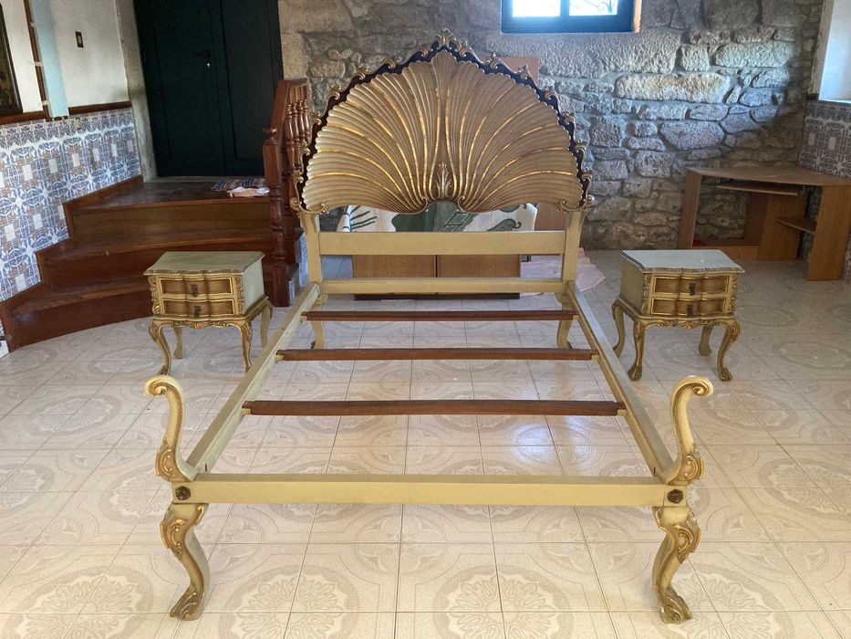 Quarto Rustico - madeira c/ detalhes