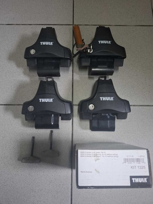 THULE Rapid system 754 uchwyty + kit 1325 do E60/E61