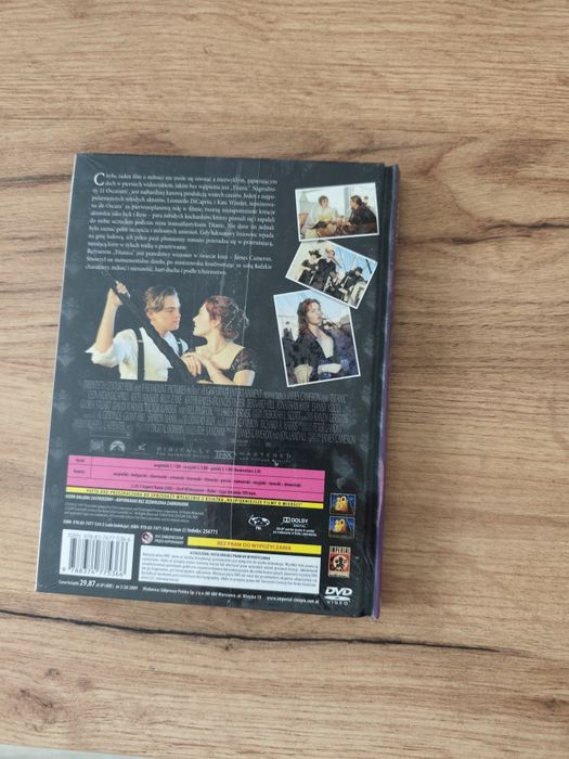 Titanic dvd książka