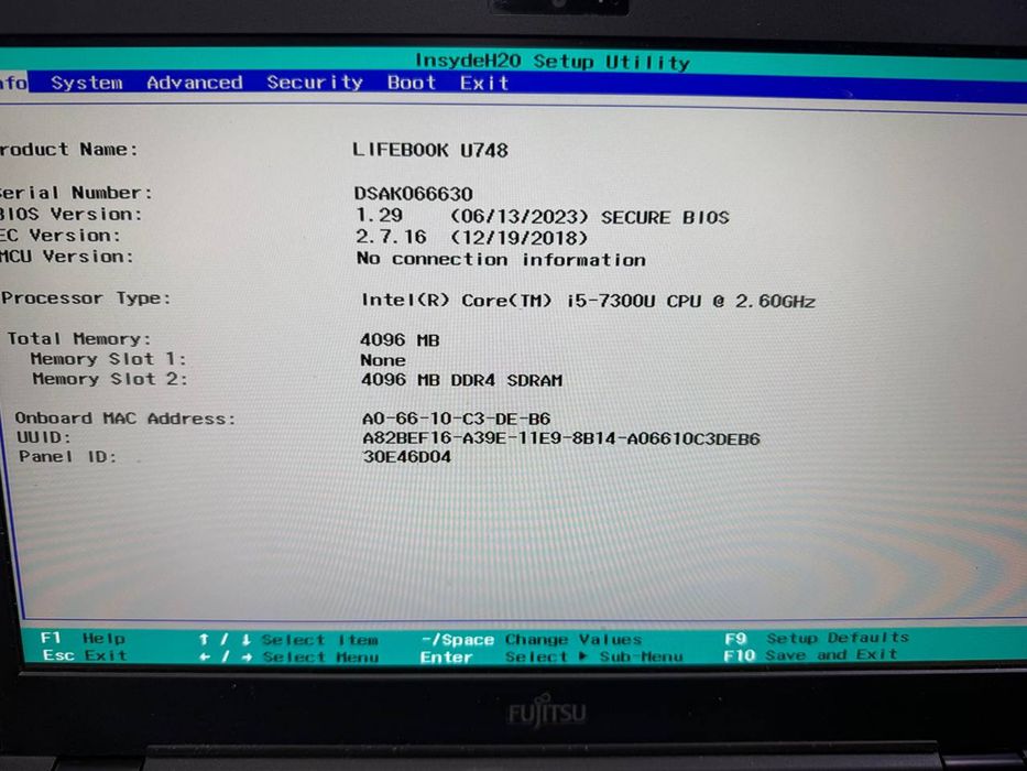 Ноутбук Fujitsu U748 14" на відновлення і5-7! N3265 G