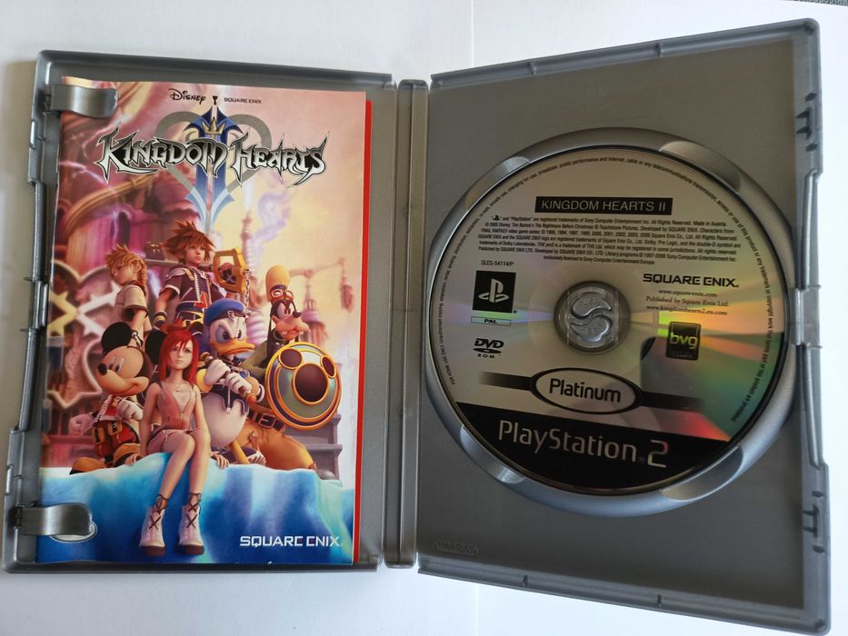 Kingdom Hearts II PS2 PlayStation 2 angielska komplet