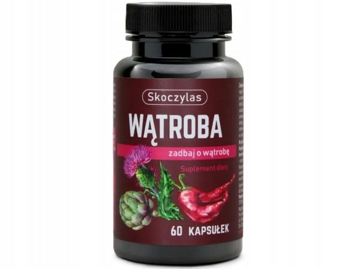 suplement diety skoczylas na wątrobę (60 kapsułek)