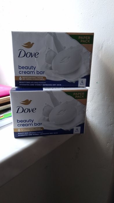 Mydełka Dove 8 sztuk nowe