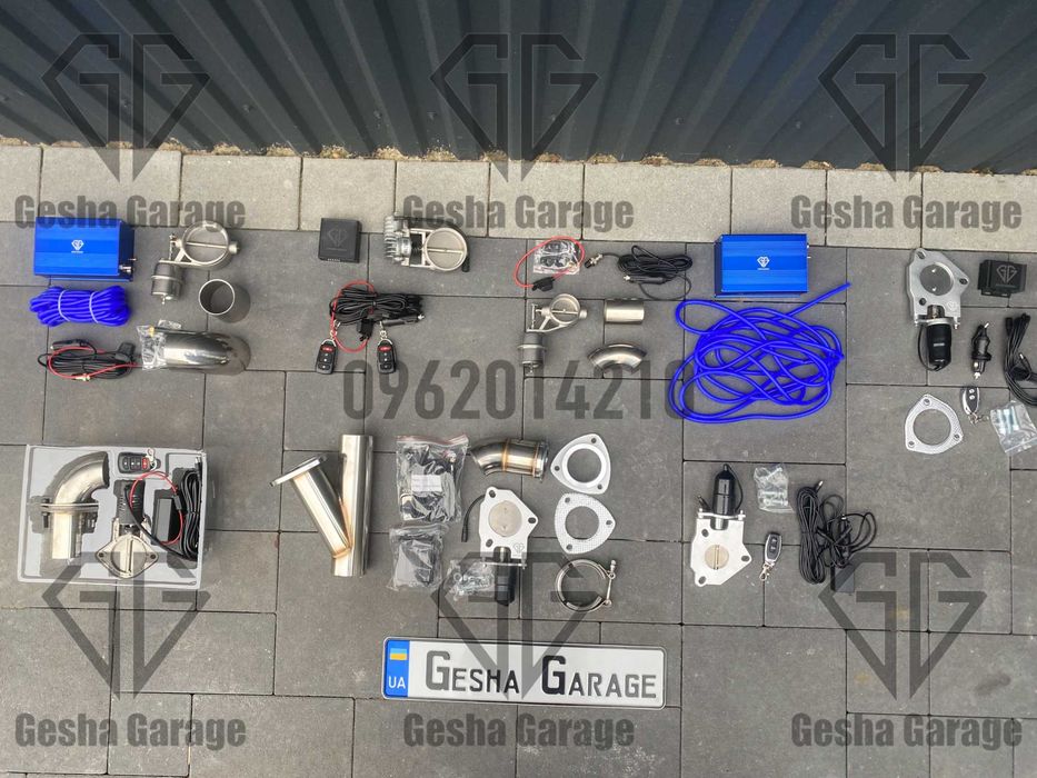 Тюнінг електрична вакуумна заслонка на вихлопну систему наявність нові