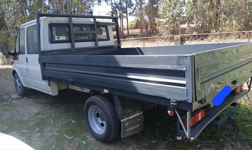 Vendo Ford transit caixa aberta grande em boas condições