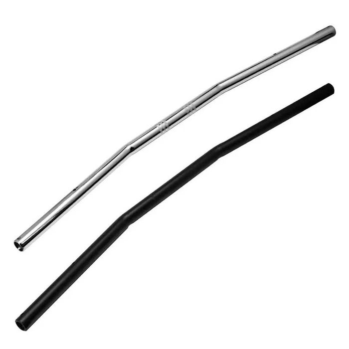 Guiador volante dobrado para trás 710 mm 22 mm