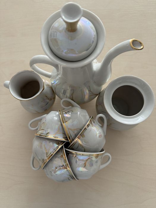 Кавовий набір «Зима» , в ідеальному стані,