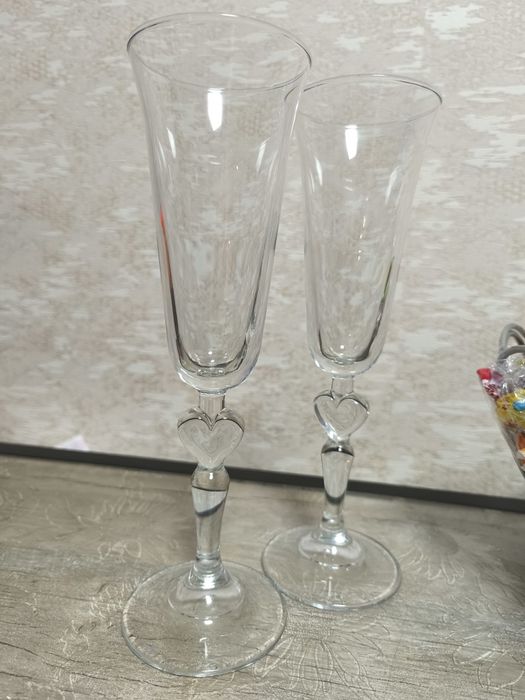 Бокал свадьба весілля сердця счастье свадебні бокали весільні бокали