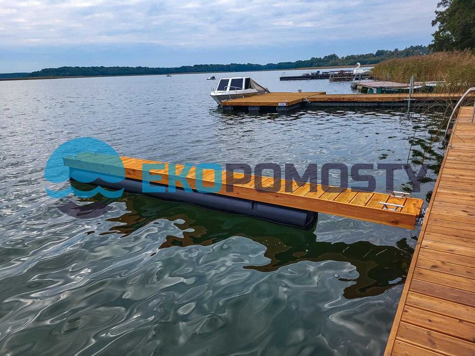 Pomost cumowniczy, y-bom ybom, pomost pływający 5x0,45m