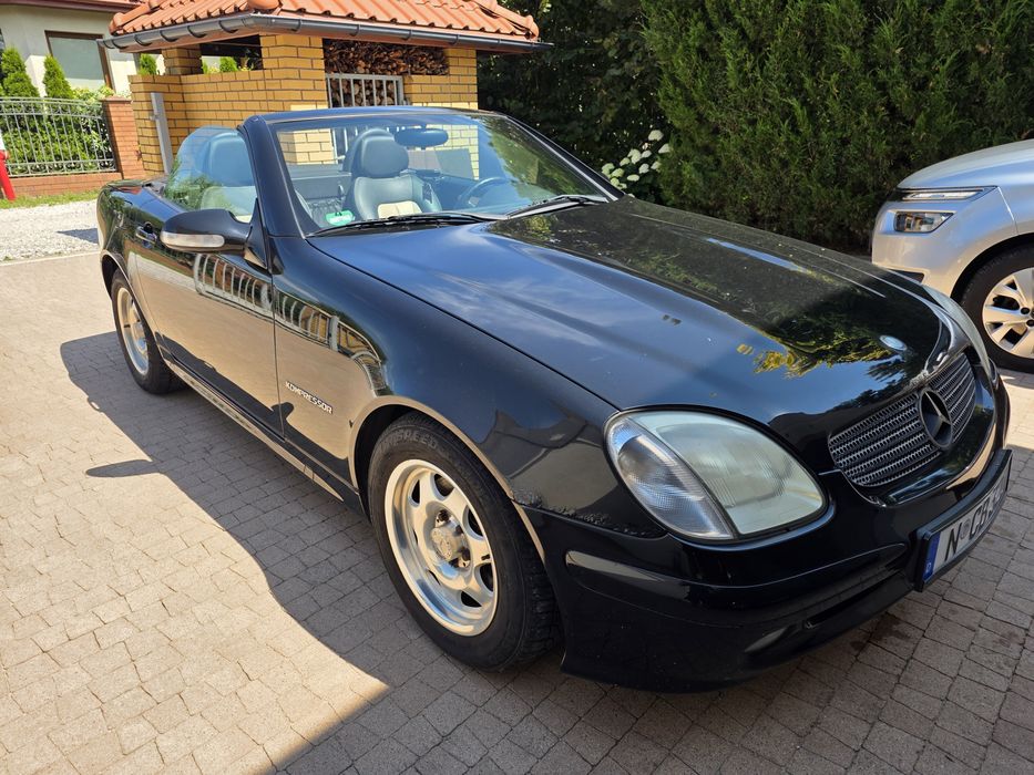Mercedes SLK 200 kompresor cabrio , niski przebieg