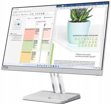 Monitor Lenovo L24e-40 100hz 23,8" Bialy