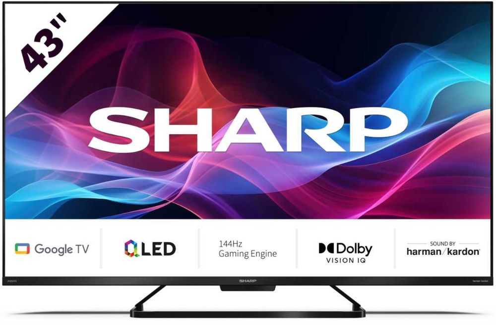 Telewizor Sharp 43GR8765E 43" QLED 4K 144Hz