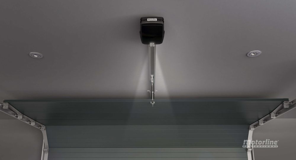 Envio grátis  - Motor de teto Motorline rosso NOVO para porta secciona