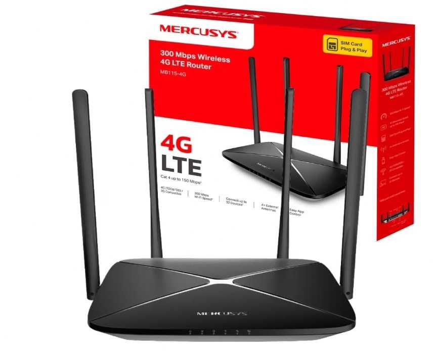 4G LTE Router 300Mbps SIM Card