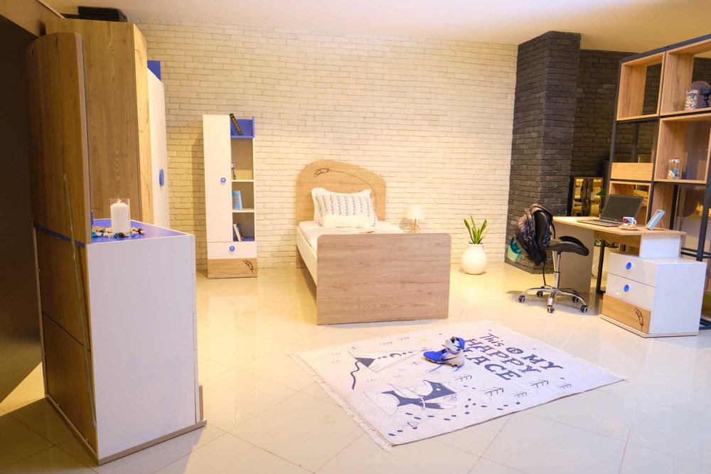 Conjunto Quarto Completo Infantil Novo | Cama Roupeiro Cómoda Mesa