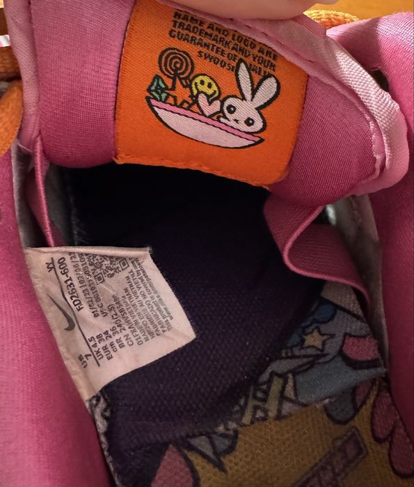 Жіночі кросівки Nike SB Dunk Low x Powerpuff Girls Pink Orange Black