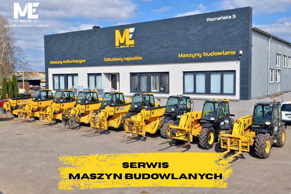Serwis - naprawa maszyna budowlana JCB, MANITOU, ATLAS, CAT, MERLO