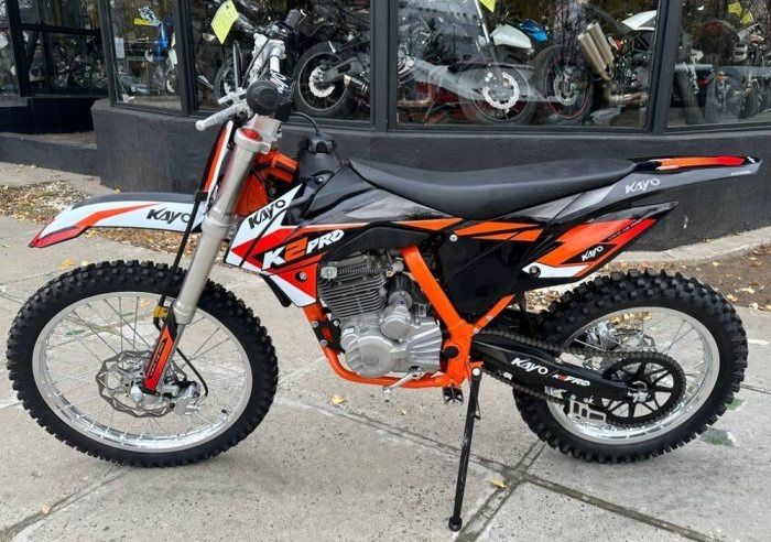 Новий ендуро KAYO K2 PRO 2026 250cc кросовий мотоцикл 21 18 доставка по Україні