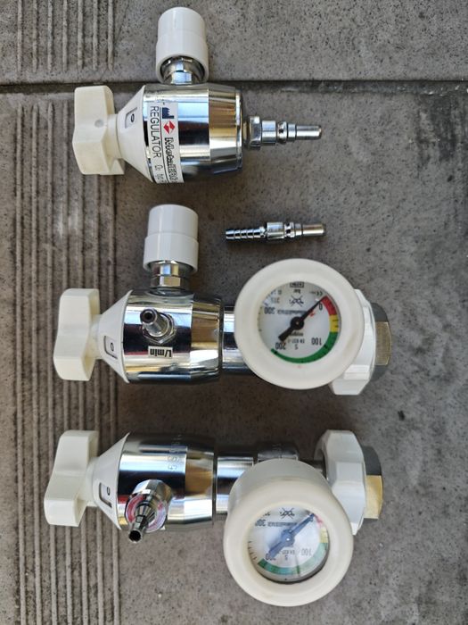 MetalErg Regulatory reduktory tlenowe zestaw