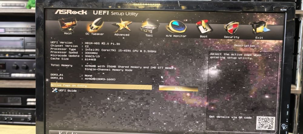 Комп'ютер PC23F/I5-4590/Ram 4gb DDR3/HDD no