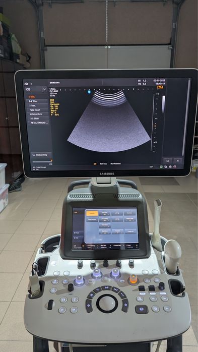 УЗД апарат, УЗИ аппарат Samsung HS60, 2 датчики-3/4D, вагінальний.