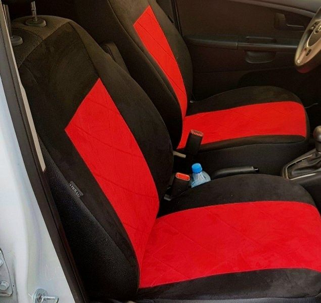 Pokrowce samochodowe szyte na miarę ALCANTARA kolory producent