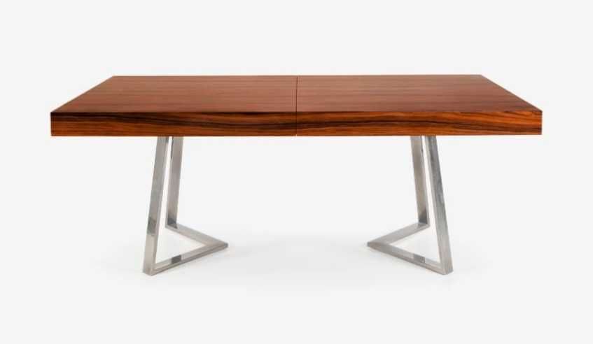 Mesa de jantar extensível pau santo antarte