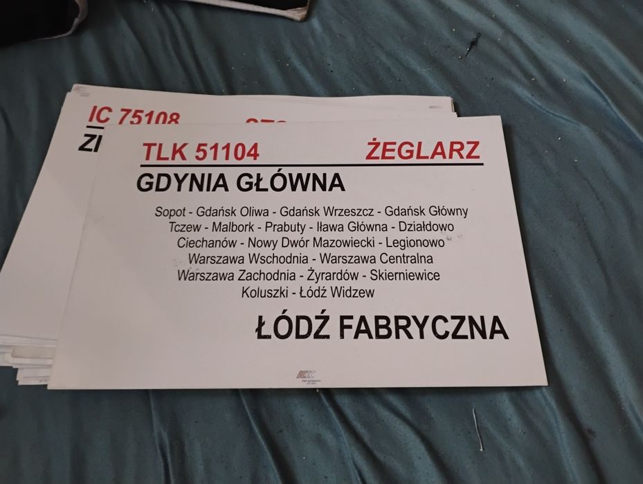 Mysterybox 20 tablic relacyjnch PKP Intercity OPIS
